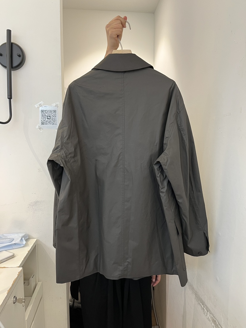OUVIR東大門實拍女裝新品26秋冬推薦熱賣真品休閑夾克涂層O.V.R/OUVIR夾克