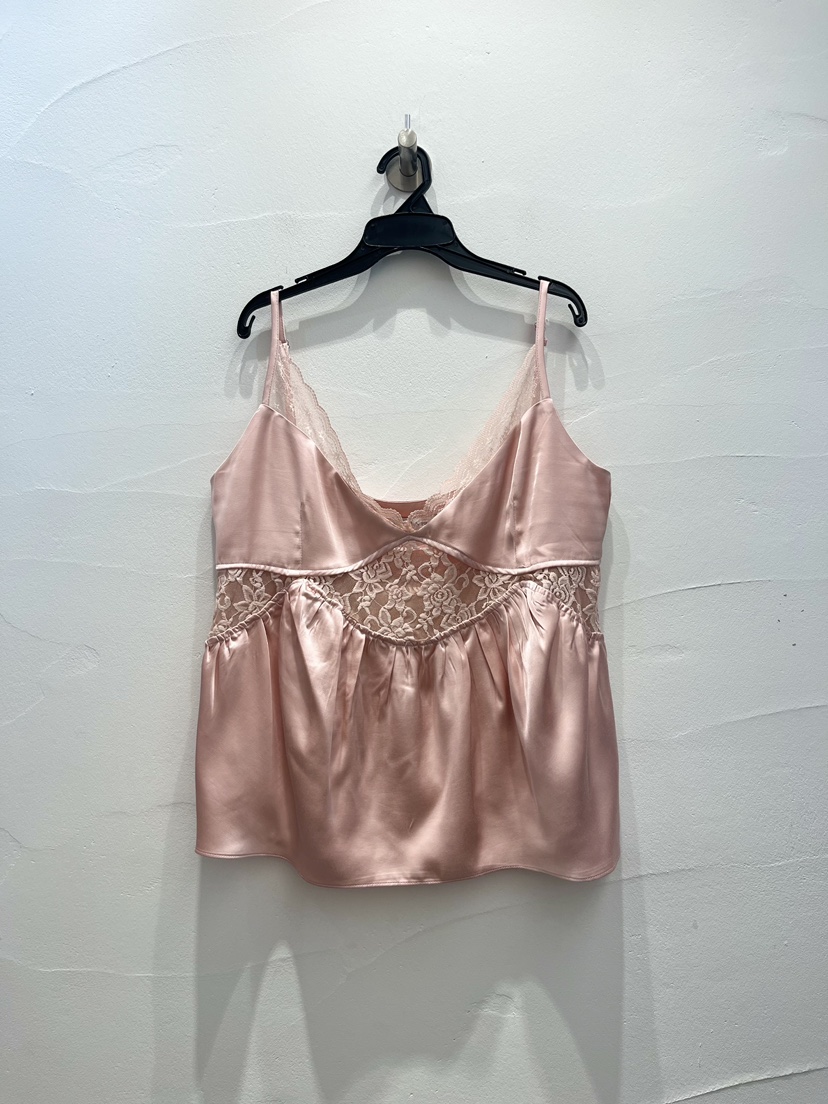 BROWN PAPER東大門代購女士新品26秋冬吊帶背心蕾絲無袖BROWN PAPER吊帶/背心圖色4