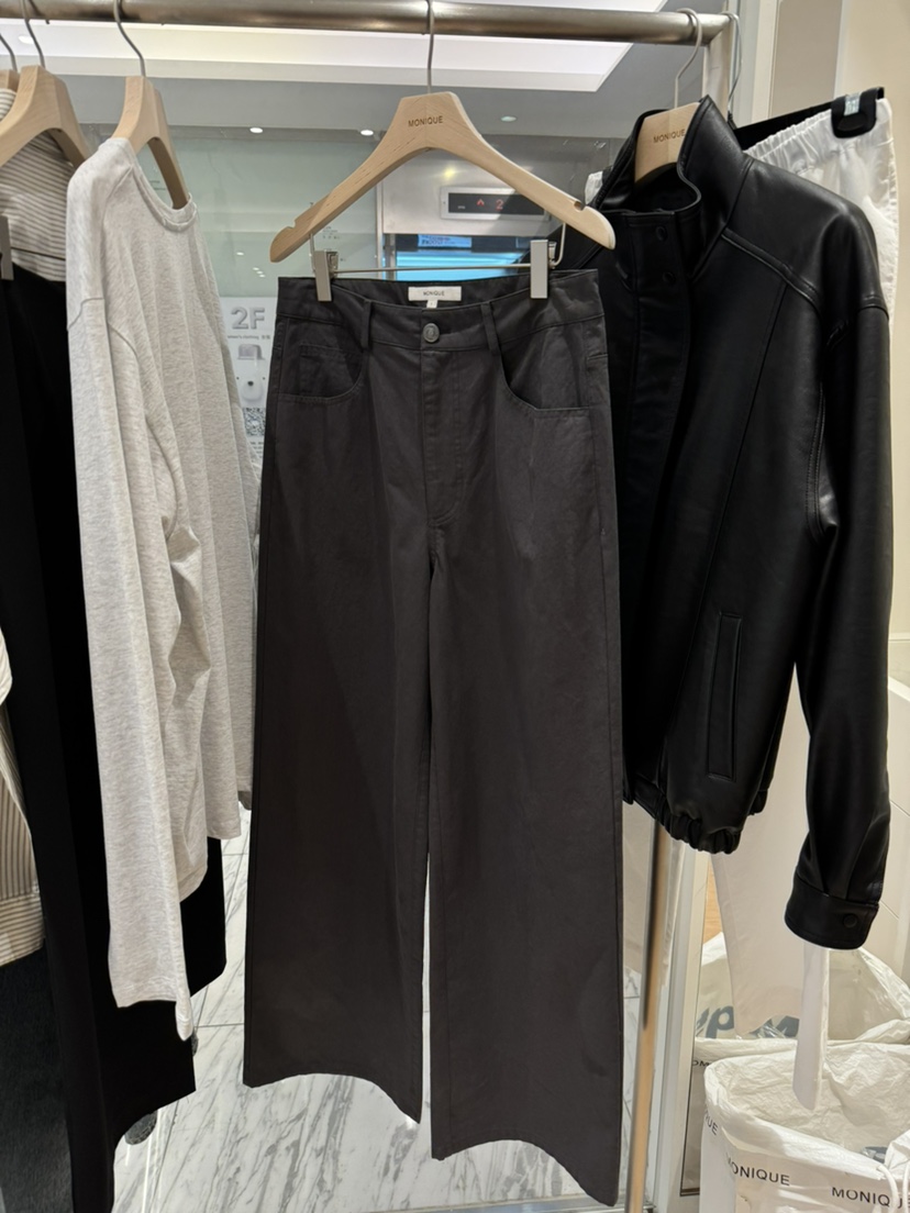 MONIQUE韓國直郵女裝新品熱賣推薦人氣時尚26秋冬26初秋休閑褲MONIQUE休閑褲圖色2