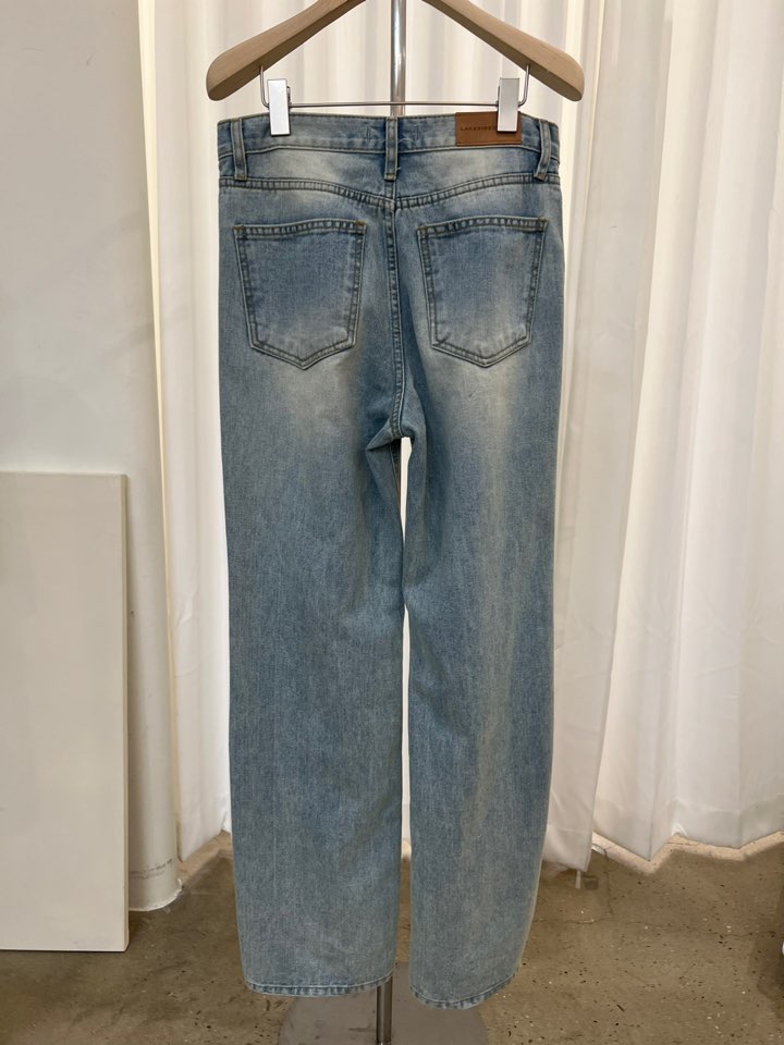 LAKE-A/KONI東大門實拍女裝新品26秋冬26初秋休閑牛仔褲Lake Side/KONI牛仔褲