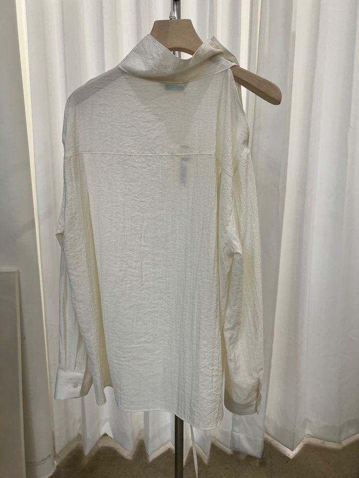 LAKE-A/KONI東大門代購女士新品26秋冬時尚襯衫蕾絲衫含繩Lake Side/KONI襯衫/蕾絲衫