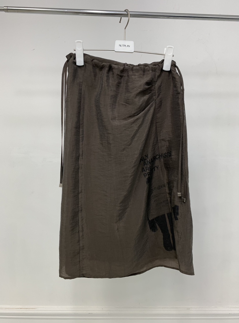 NUTPLAN韓國代購女裝新品真品推薦26初秋休閑半身裙中短裙NUTPLAN半身裙/中短裙圖色2
