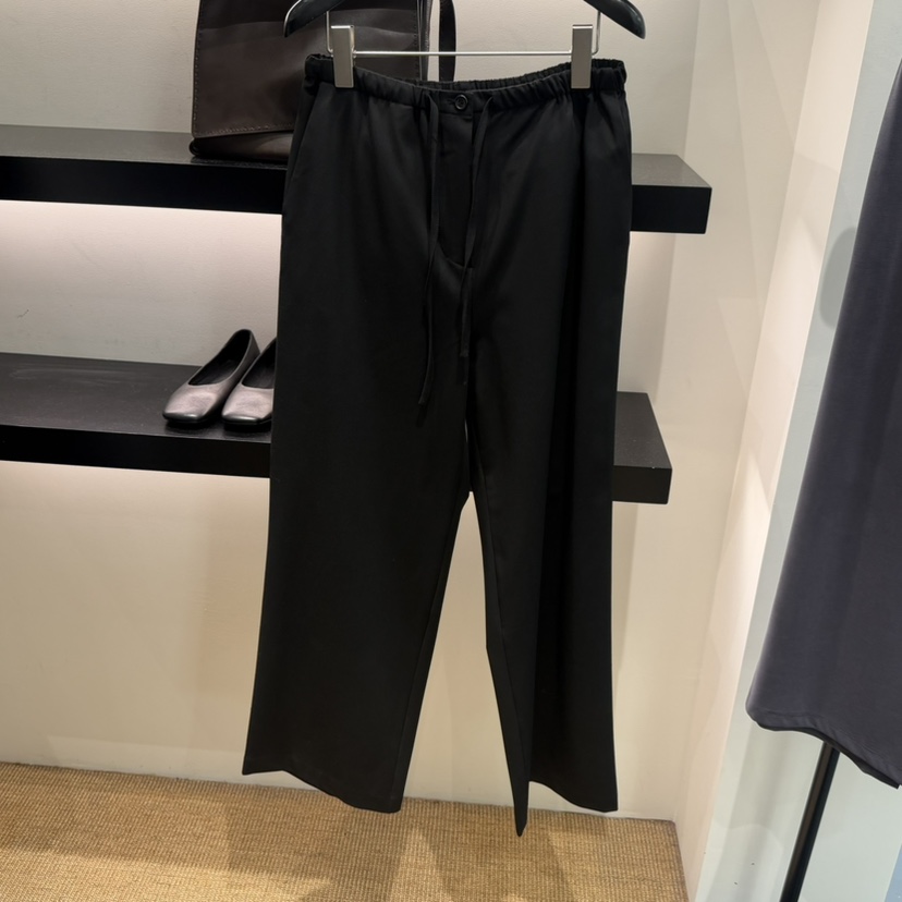 FEBRUARY 11東大門代購女裝新品26秋冬真品時尚休閑褲束帶FEBRUARY 11休閑褲圖色2黑色