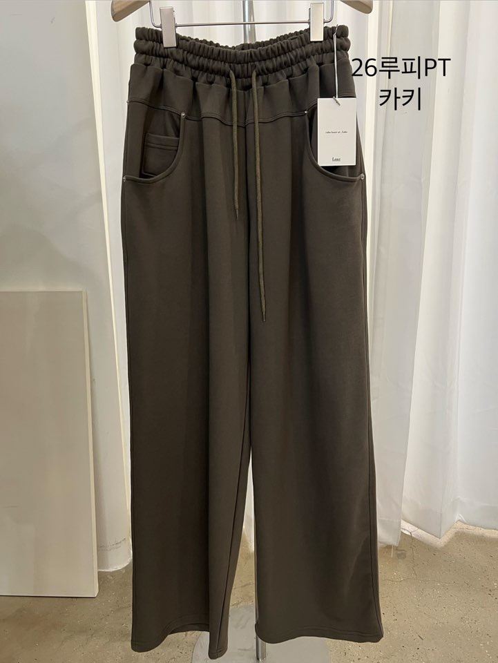 LAKE-A/KONI韓國直郵女裝新品26秋冬時尚推薦休閑休閑褲Lake Side/KONI休閑褲圖色2