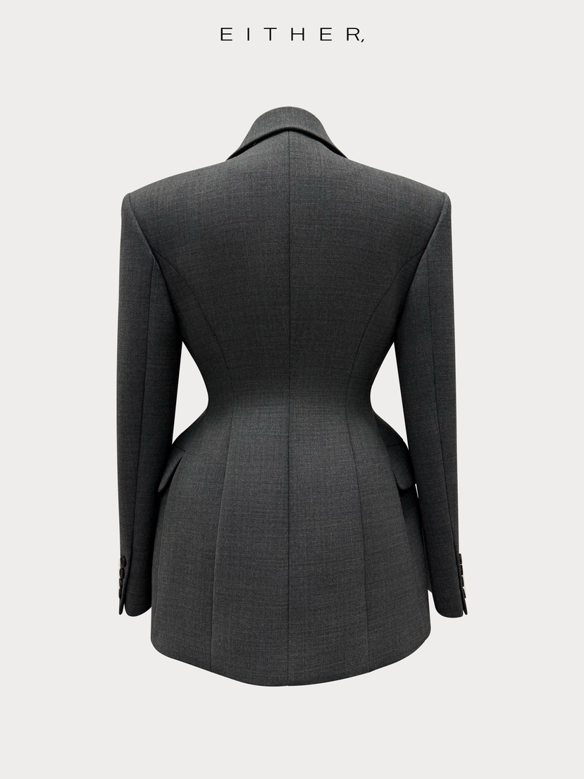 GATELESS東大門代購女裝新品熱賣26初秋推薦26秋冬西裝西服GATELESS西裝/西服
