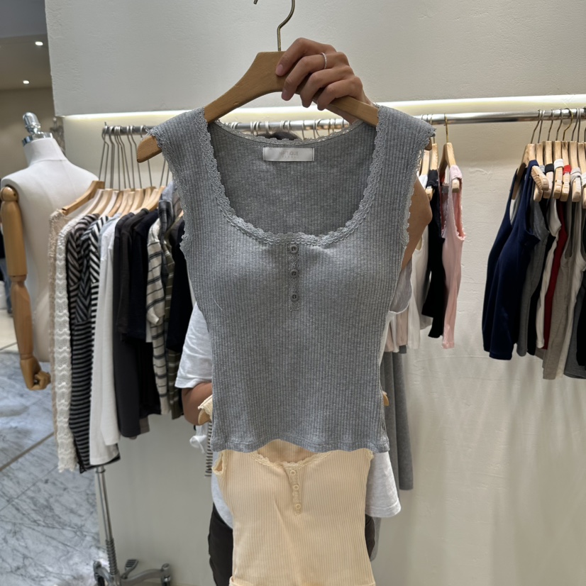 ROUGH韓國直郵女士新品真品熱賣26秋冬26初秋吊帶背心無袖ROUGH吊帶/背心圖色5