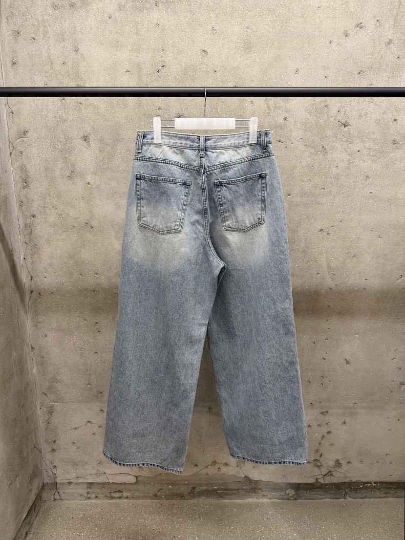 EST東大門代購女裝新款休閑熱賣26初秋真品牛仔褲寬松牛仔EST/RAWHAUS牛仔褲
