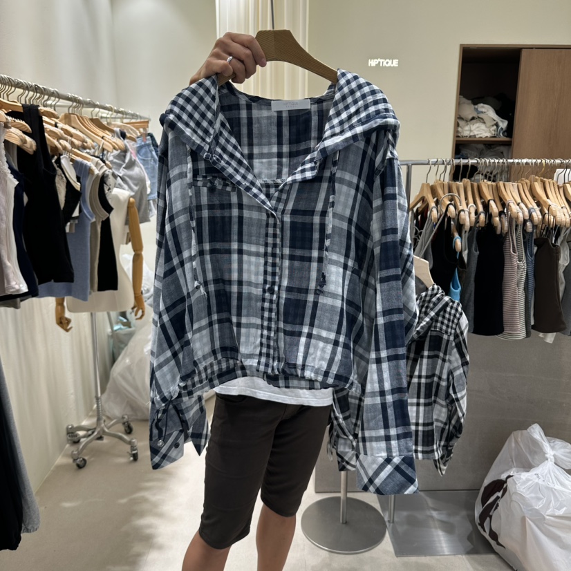 ROUGH韓國代購女裝新款熱賣休閑26初秋時尚26秋冬真品夾克ROUGH夾克圖色2藍色