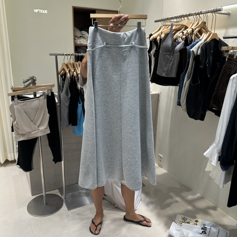 ROUGH韓國直郵女士新品人氣26秋冬時尚26初秋長裙含腰繩腰帶ROUGH長裙