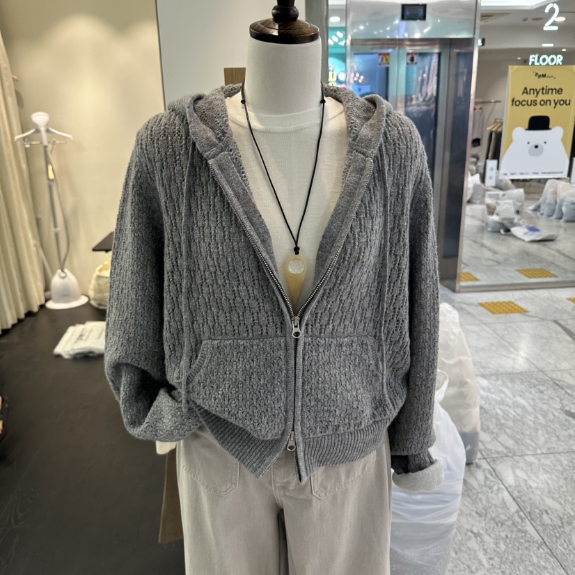 SALT BREAD東大門實拍女裝新品時尚人氣熱賣休閑真品針織衫SALT BREAD針織衫圖色3