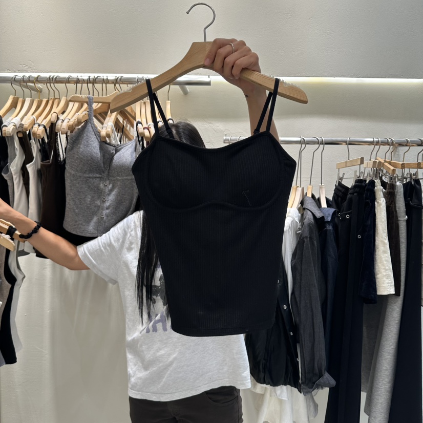 ROUGH東大門直郵女裝新品熱賣休閑26秋冬時尚人氣吊帶背心ROUGH吊帶/背心圖色2