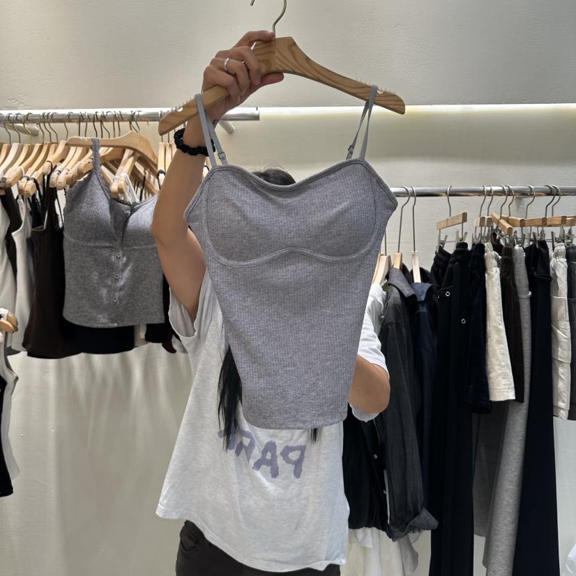 ROUGH東大門直郵女裝新品熱賣休閑26秋冬時尚人氣吊帶背心ROUGH吊帶/背心圖色3