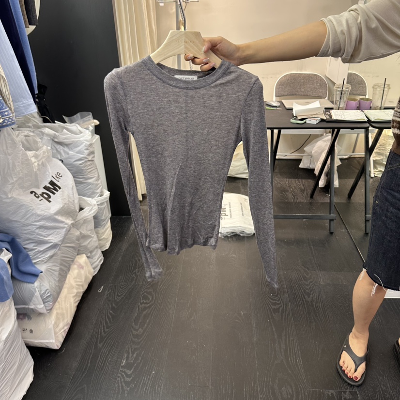 SALT BREAD韓國直郵女裝新品26秋冬推薦休閑26初秋長袖T恤SALT BREAD長袖T恤圖色3