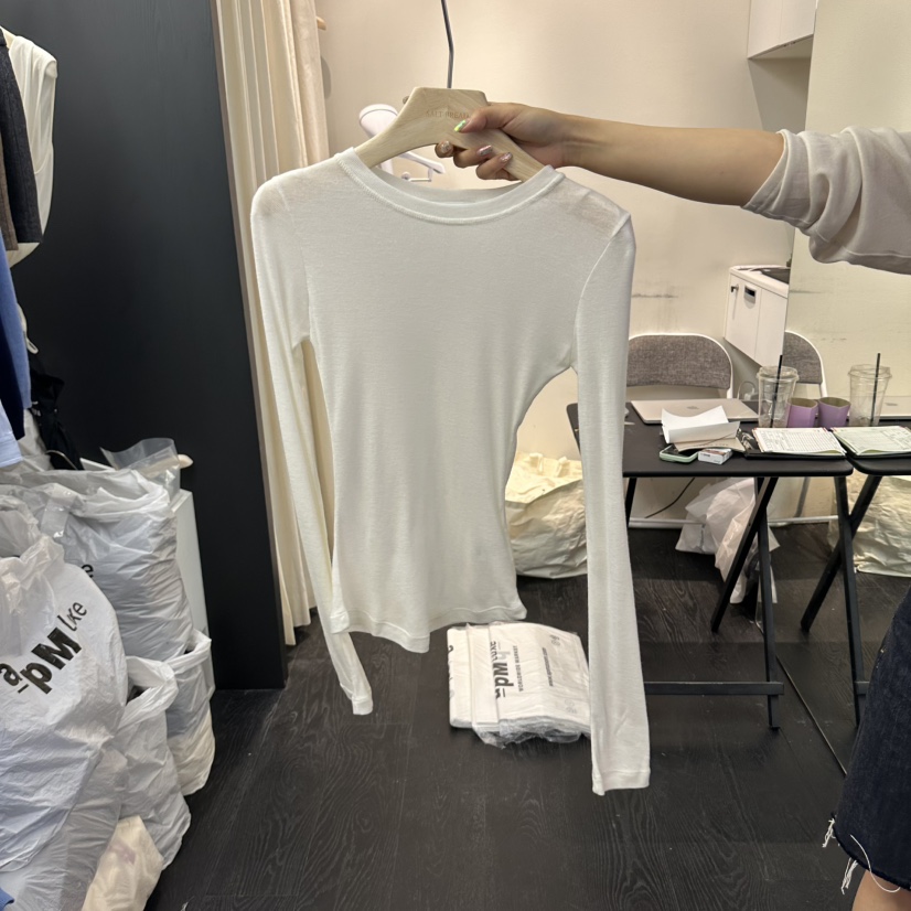 SALT BREAD韓國直郵女裝新品26秋冬推薦休閑26初秋長袖T恤SALT BREAD長袖T恤圖色4