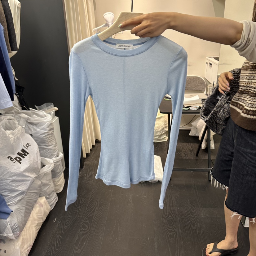 SALT BREAD韓國直郵女裝新品26秋冬推薦休閑26初秋長袖T恤SALT BREAD長袖T恤圖色5