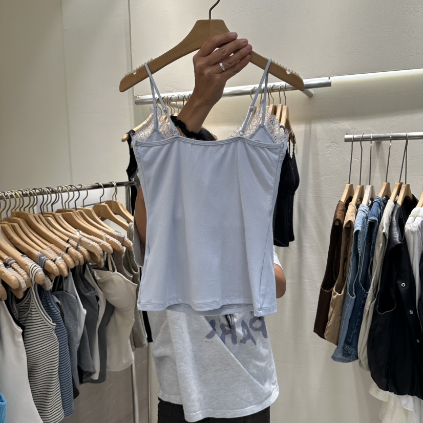 ROUGH韓國直郵女裝新品休閑26秋冬人氣時尚推薦真品吊帶背心ROUGH吊帶/背心