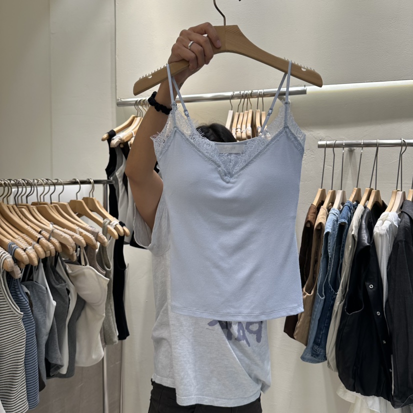 ROUGH韓國直郵女裝新品休閑26秋冬人氣時尚推薦真品吊帶背心ROUGH吊帶/背心圖色4