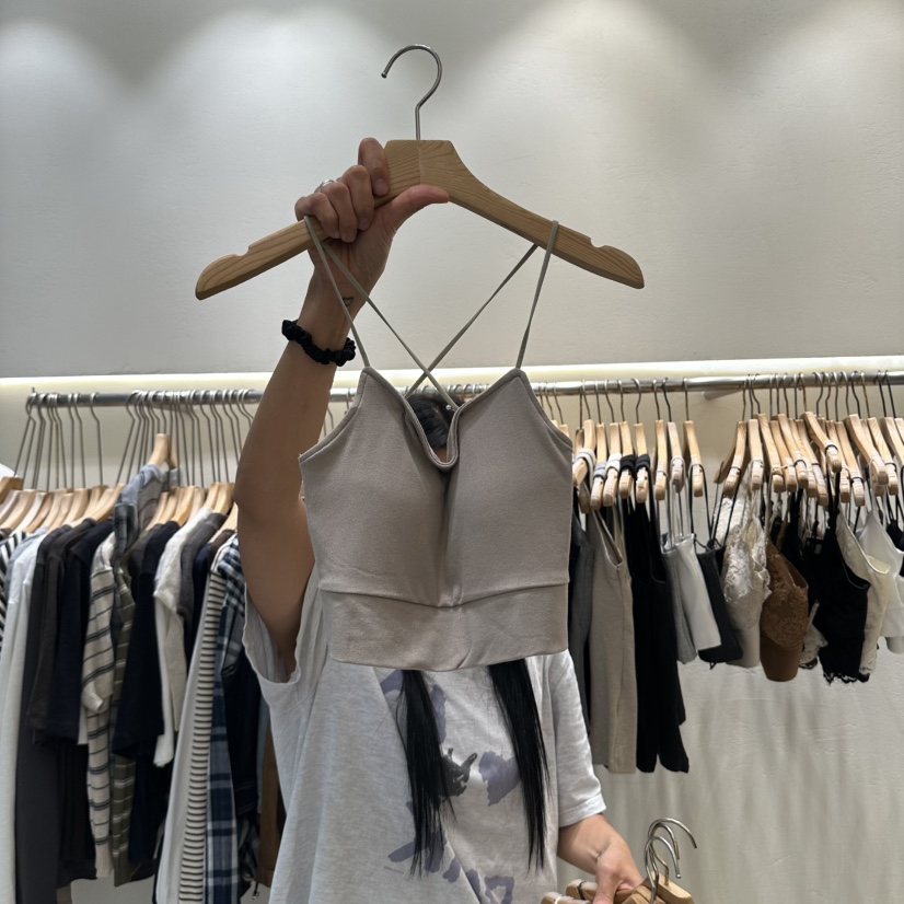 ROUGH東大門代購女裝新品真品26秋冬休閑人氣推薦吊帶背心ROUGH吊帶/背心圖色4