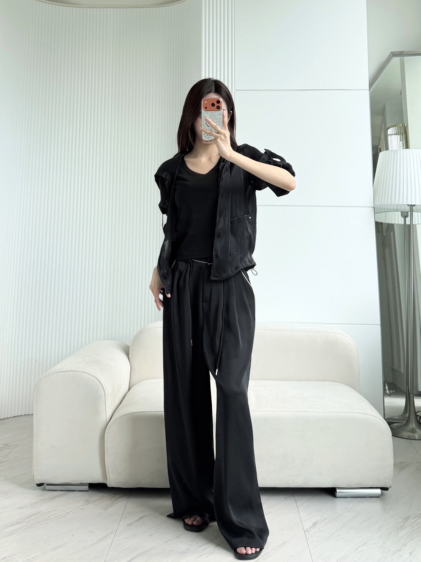 CLOTH東大門實拍女士新品26初秋熱賣26秋冬休閑休閑褲含繩CLOTH休閑褲