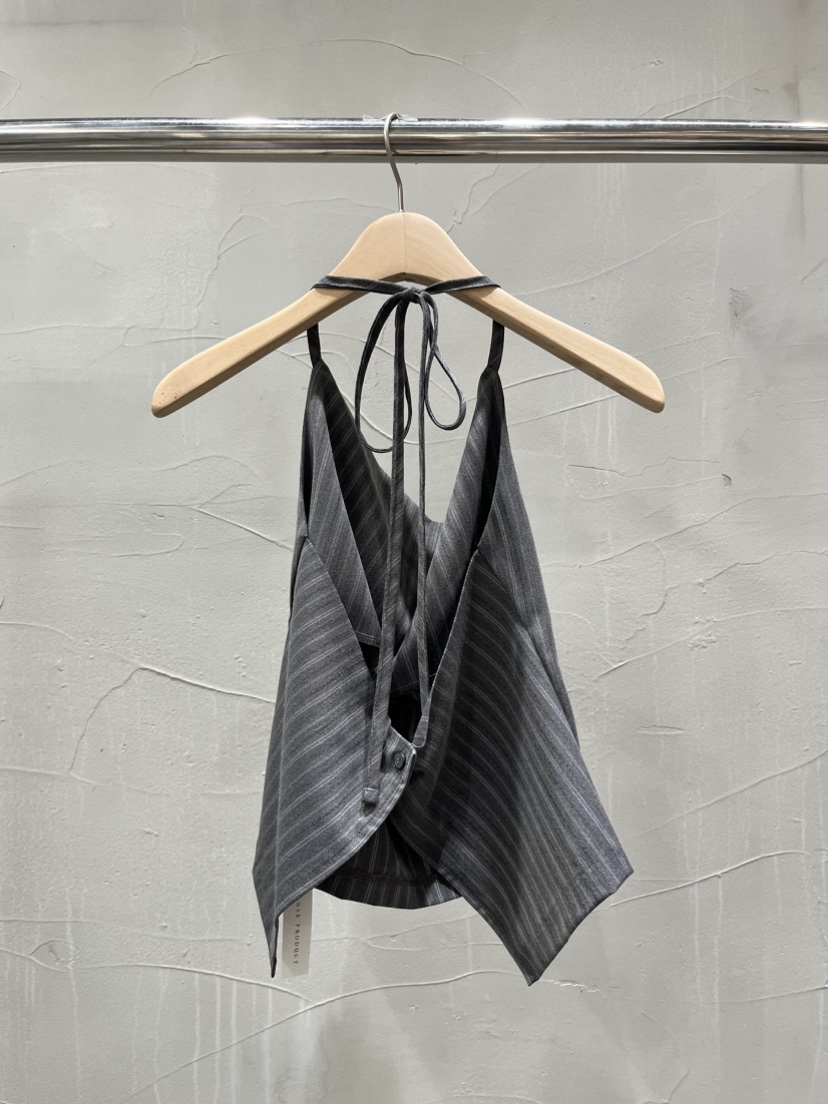 PLEASURE東大門實拍女士新品真品時尚26秋冬吊帶背心露背PLEASURE吊帶/背心