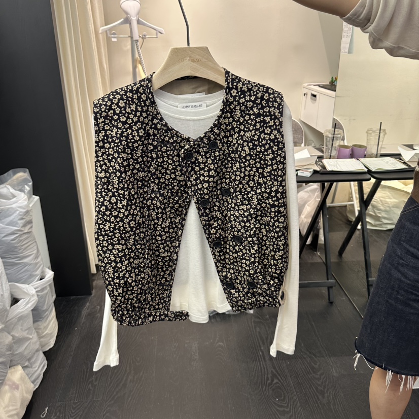 SALT BREAD韓國直郵女裝新品人氣休閑時尚推薦熱賣馬甲不含SALT BREAD馬甲圖色2