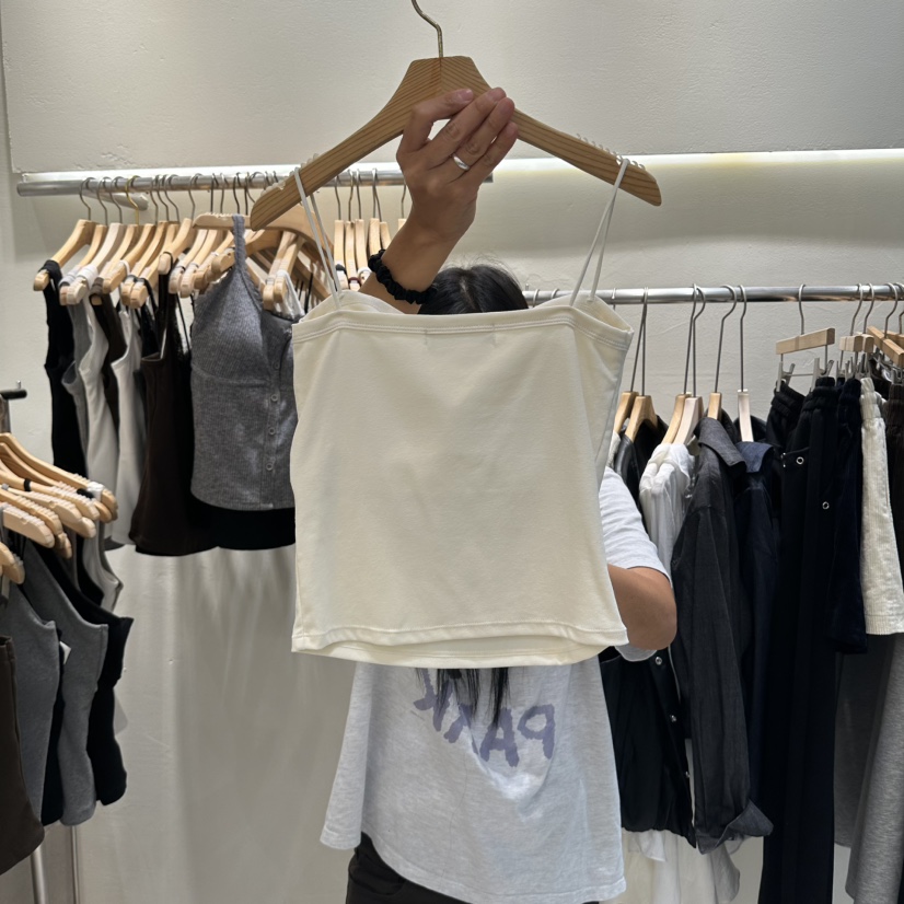 ROUGH韓國直郵女裝新款推薦真品人氣時尚26秋冬26初秋吊帶背心ROUGH吊帶/背心