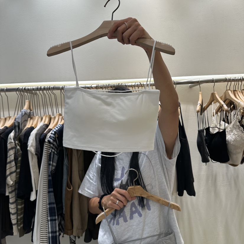 ROUGH東大門實拍女士新品熱賣人氣休閑推薦26秋冬吊帶背心ROUGH吊帶/背心圖色1