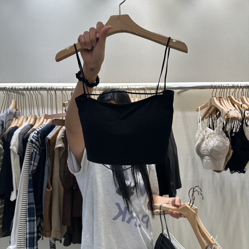 ROUGH東大門實拍女士新品熱賣人氣休閑推薦26秋冬吊帶背心ROUGH吊帶/背心圖色3