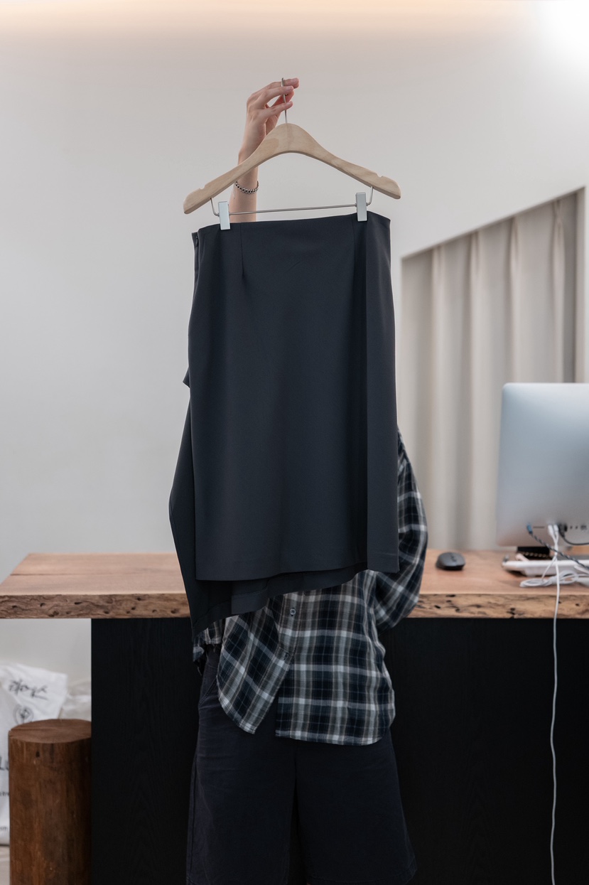 MARE東大門代購女裝新款推薦26秋冬真品休閑半身裙中短裙MARE半身裙/中短裙