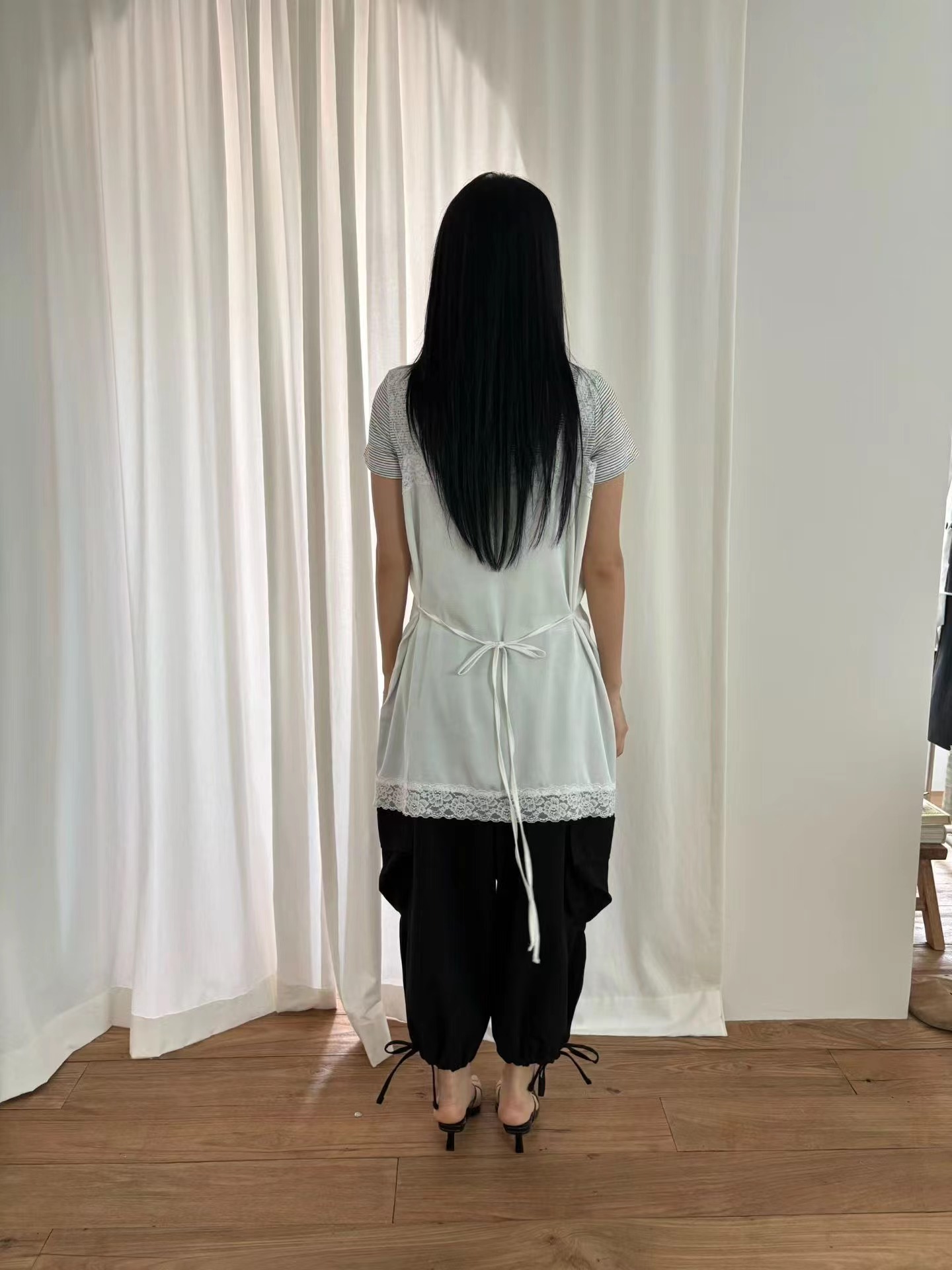 SAEBYEOK韓國代購26秋冬新款休閑吊帶背心不含內搭豹紋長款SAEBYEOK吊帶/背心