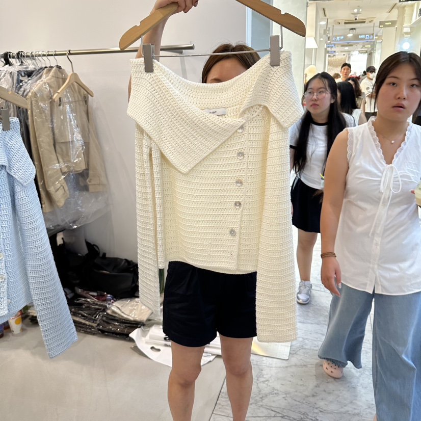 HABLE東大門直郵26秋季新品熱賣人氣真品時尚推薦休閑針織衫HABLE針織衫圖色1