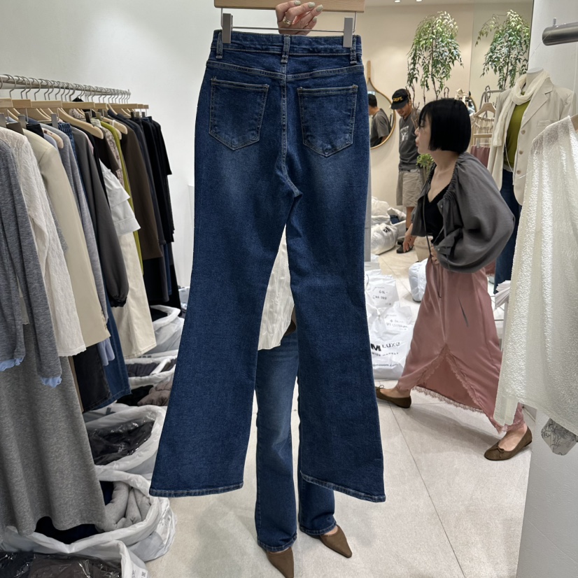 GRACIA東大門直郵女裝新品真品休閑推薦時尚牛仔褲喇叭褲GRACIA牛仔褲