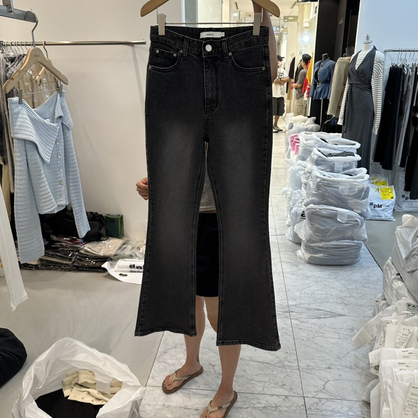 HABLE東大門實拍女士新品熱賣休閑人氣推薦時尚真品牛仔褲HABLE牛仔褲圖色2
