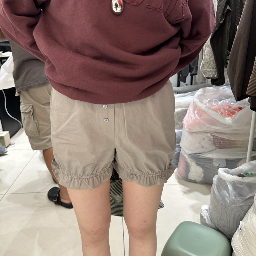 EGG IS東大門直郵26秋季新款休閑真品推薦熱賣人氣時尚短褲EGG IS短褲圖色3