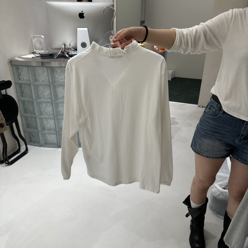 JUDYQUE韓國代購女裝新款人氣推薦真品熱賣休閑時尚長袖T恤JUDYQUE長袖T恤