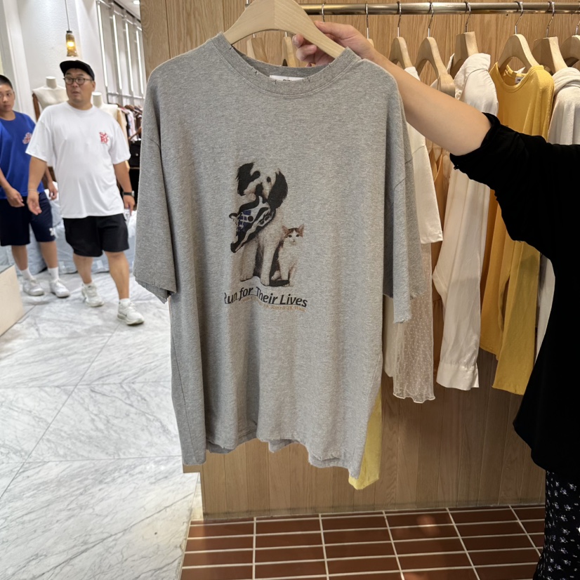 CHOI-L東大門代購女裝新品推薦休閑真品熱賣時尚人氣T恤CHOIT恤圖色2