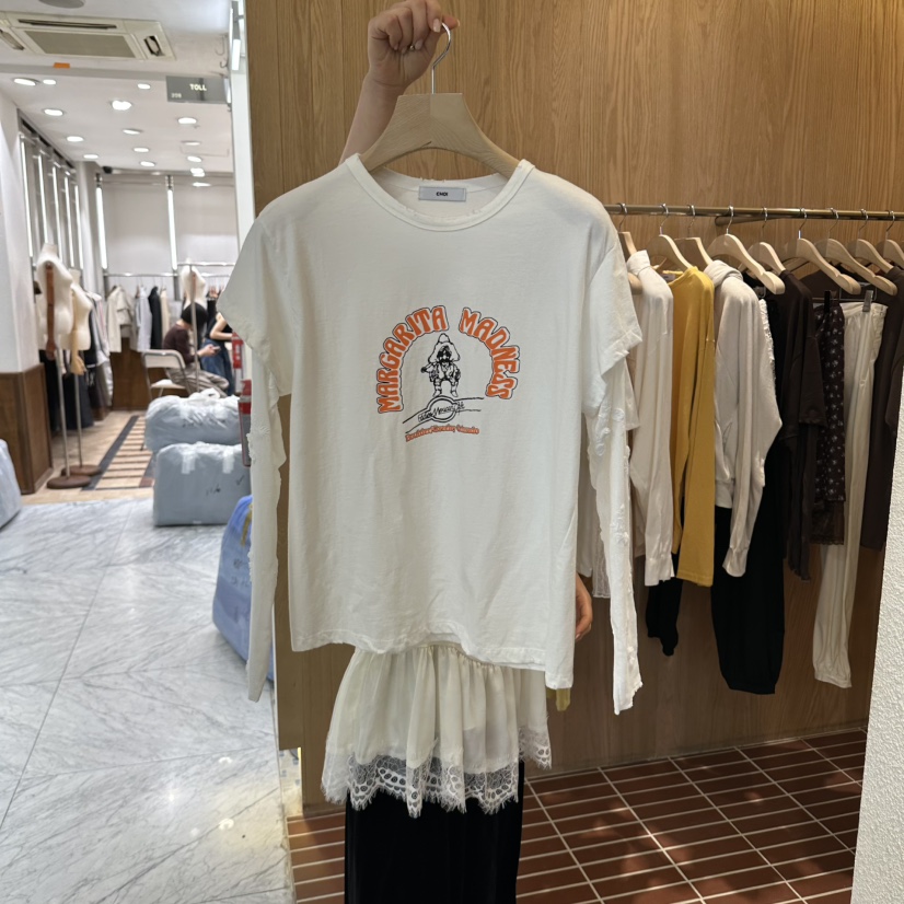CHOI-L韓國代購26秋冬新品真品熱賣人氣時尚推薦長袖T恤CHOI長袖T恤圖色1