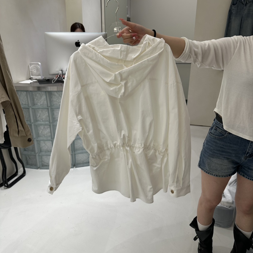 JUDYQUE韓國直郵26秋冬新品人氣時尚休閑推薦夾克不含圍巾JUDYQUE夾克