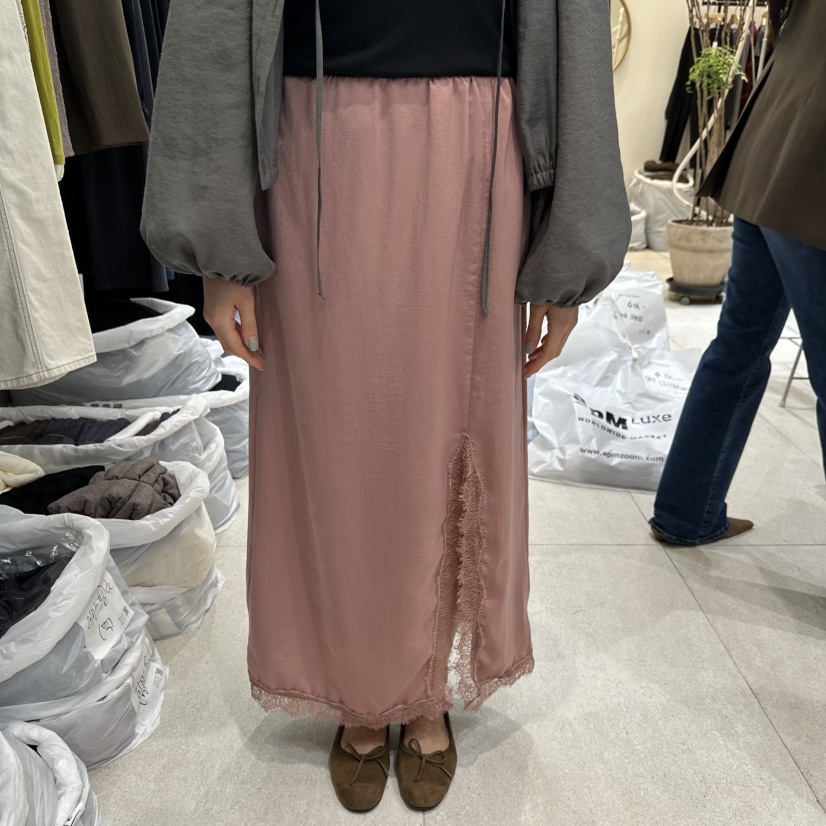 GRACIA東大門直郵女士新品真品人氣熱賣推薦長裙蕾絲開衩GRACIA長裙