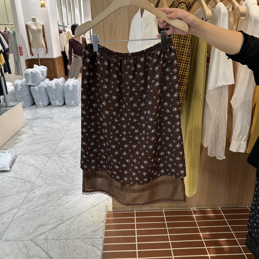 CHOI-L東大門實拍女士新品真品推薦休閑半身裙中短裙中長款CHOI半身裙/中短裙圖色1