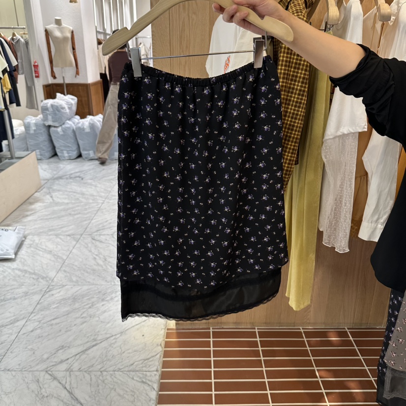 CHOI-L東大門實拍女士新品真品推薦休閑半身裙中短裙中長款CHOI半身裙/中短裙圖色2