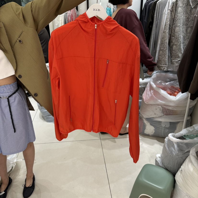 EGG IS東大門代購女士新款真品人氣時尚夾克可拆卸防風衣EGG IS夾克圖色3