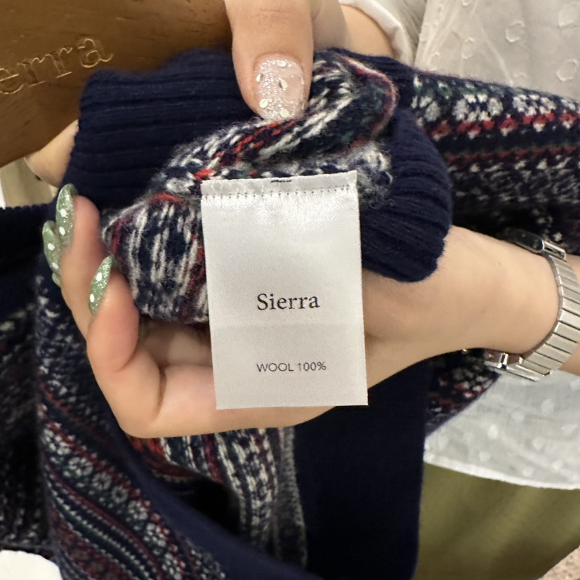 SIERRA東大門代購女士新品26春夏熱賣職業人氣推薦真品毛衣SIERRA毛衣