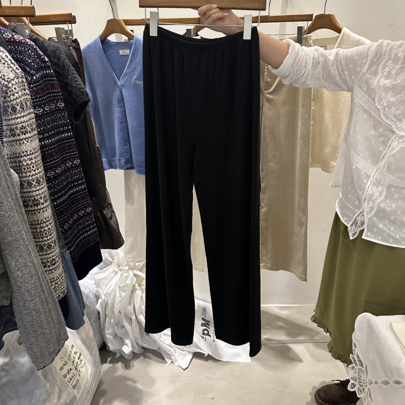 SIERRA韓國直郵女士新款時尚熱賣推薦26春夏職業真品休閑褲SIERRA休閑褲圖色2