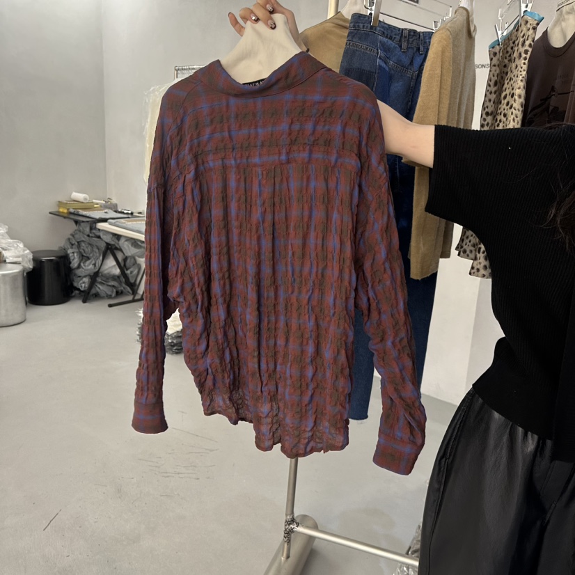 DOUBLE STANDARD/LE SMOKING/MAISONSTAFF東大門實拍女裝新款26春夏襯衫蕾絲衫MAISONSTAFF襯衫/蕾絲衫