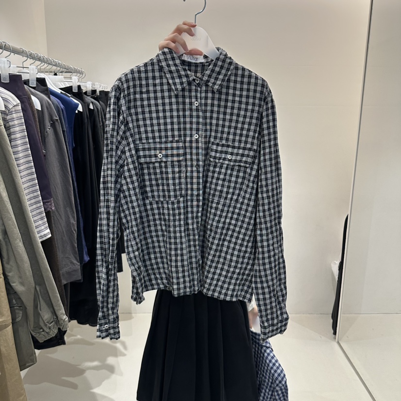 ALTER東大門直郵女士新品真品人氣推薦時尚熱賣襯衫蕾絲衫Alter襯衫/蕾絲衫圖色2黑色