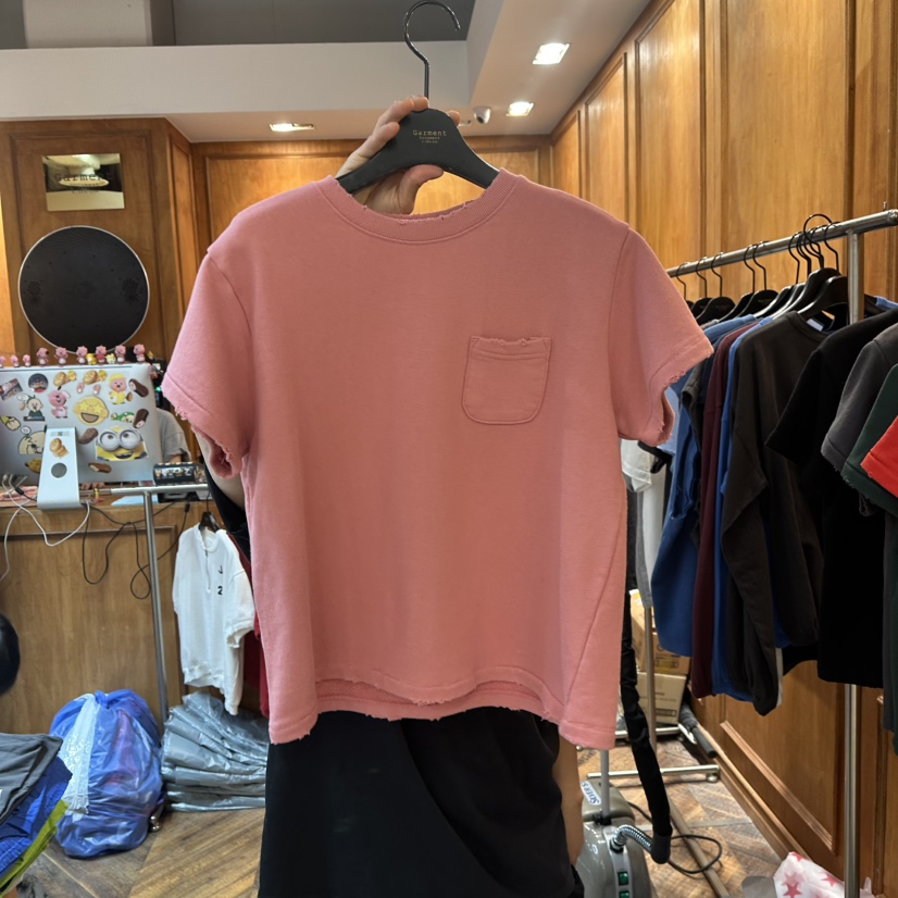 GARMENT-P韓國直郵女士新款推薦人氣26春夏熱賣職業T恤口袋GARMENTT恤圖色3