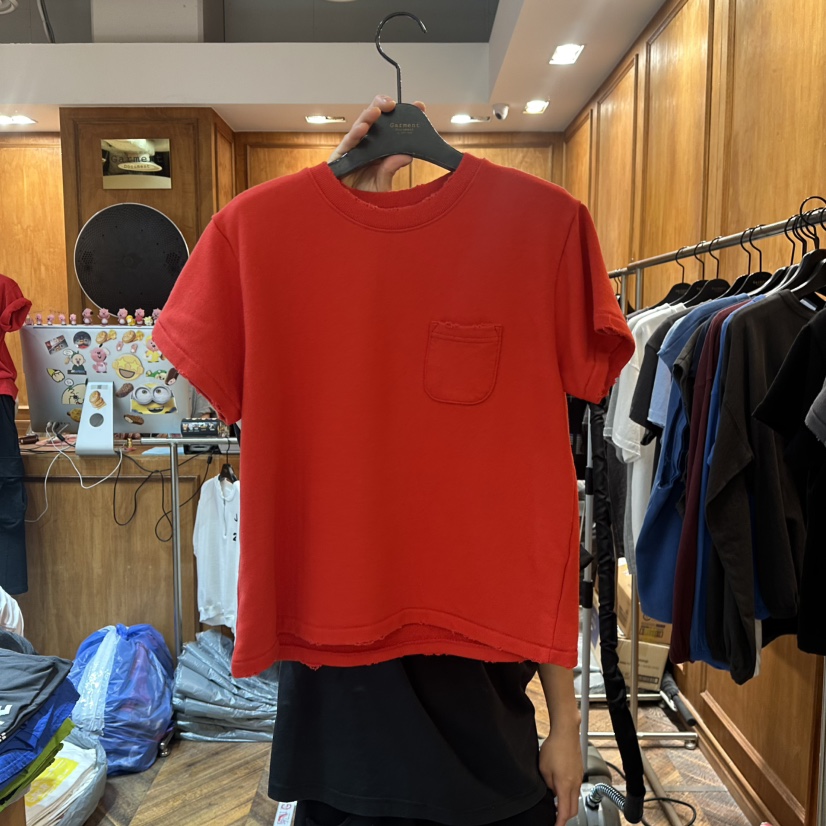 GARMENT-P韓國直郵女士新款推薦人氣26春夏熱賣職業T恤口袋GARMENTT恤圖色4