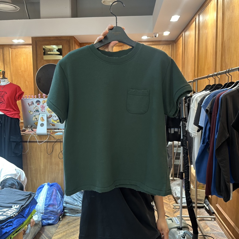 GARMENT-P韓國直郵女士新款推薦人氣26春夏熱賣職業T恤口袋GARMENTT恤圖色5