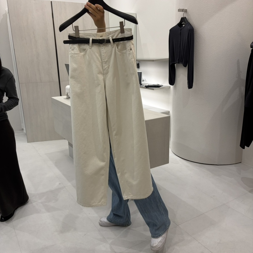 COMELY東大門代購女裝新品職業時尚26春夏休閑褲不含腰帶COMELY休閑褲圖色1
